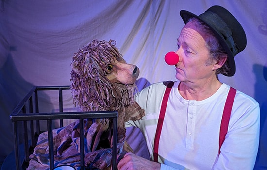 Forestilling Klovnen der bare ikke var særlig sød